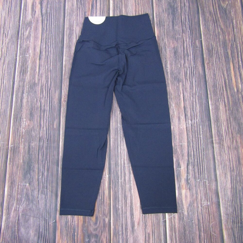 Aerie Offline NEW NWT Womens Small Blue Real Me 3/4 Crop Leggings Gym - Picture 5 of 6